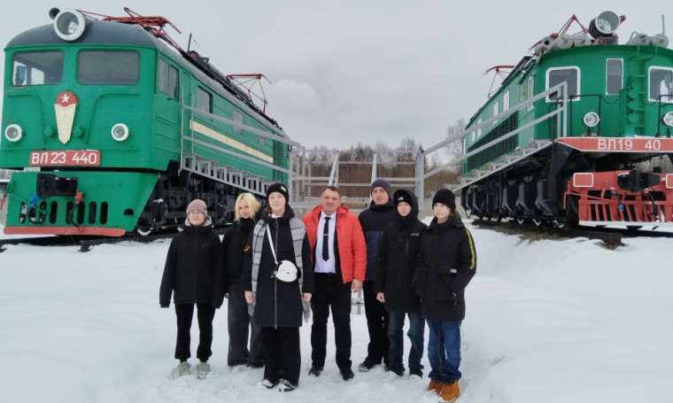 Экскурсия локомотивное депо.